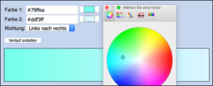 CSS Farbverlauf Generator