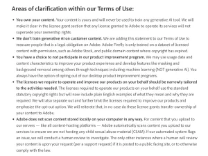 Adobe terms of use