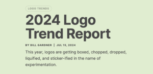 2024 Logo Trend Report